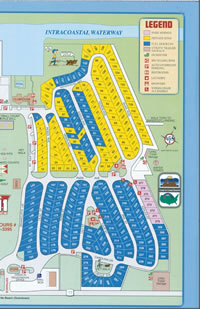 Briarcliffe RV Resort Map 2012